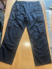 5.11 Tactical Series Cargo Pants - Black - Mens Size 38x32 - TAC-143