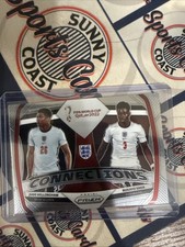 2022 Prizm Soccer FIFA Cup QATAR Jude Bellingham & Bukayo Saka Connections # 5