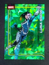 2026 Topps Chrome Sapphire Marvel Comics Luna Snow #132 Green /99
