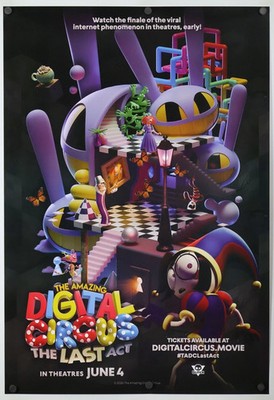The Amazing Digital Circus The Last Act 2026 Original Movie Poster New