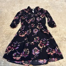 J Crew Floral Print Dress Size M