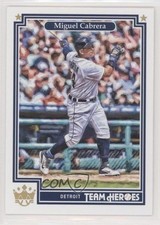 2019 Panini Diamond Kings Team Heroes Holo Gold Miguel Cabrera #TH-26 h3a