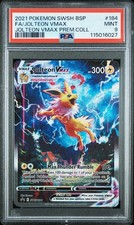 2021 Pokemon SWSH BSP arte alternativa UR #SWSH184 Jolteon VMAX PSA 9