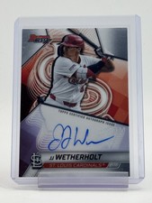 JJ WETHERHOLT 2025 BOWMAN'S BEST ROOKIE AUTO #B25-JJW CARDINALS Q2277