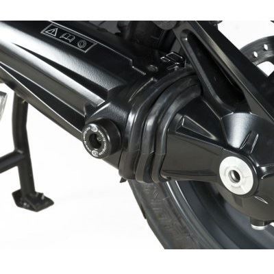R&G Swingarm Protectors Black Triumph Tiger Explorer 1200 2012 - 2015