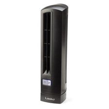 Ventilador de mesa oscilante ultra delgado Lasko Air Stik, T14411, negro