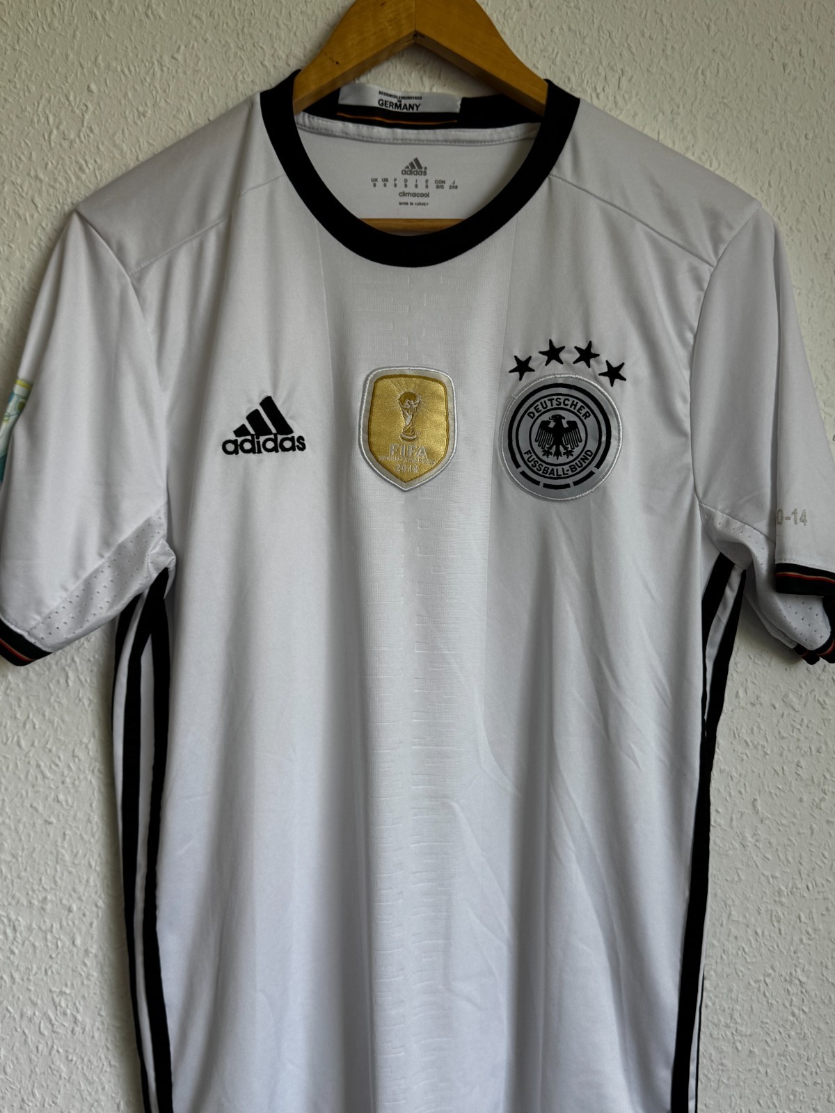 Germany 2014 FIFA World Champions Commemorative Home Jersey image 2