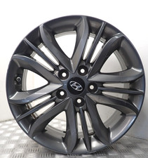 HYUNDAI IX35 MK1 17" GREY ALLOY  WHEEL 52910-2Y650 (R2-F)