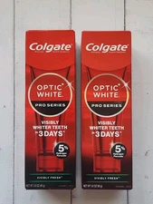 (Pack of 2) Colgate Optic White Pro Series Toothpaste, 3 fl oz