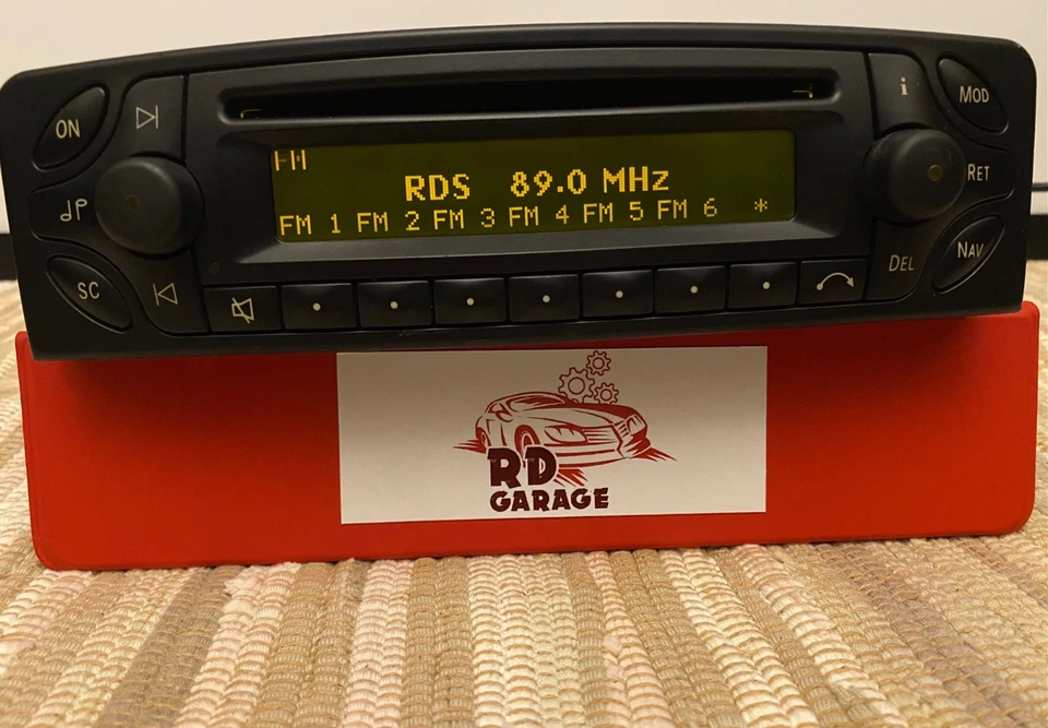 Original Mercedes Audio 30 APS Becker BE4718 Car Radio Faceplate Only - Bild 1 von 4