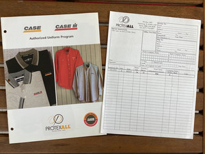 Vintage Original Case IH Protexall Authorized Uniform Program Catalog