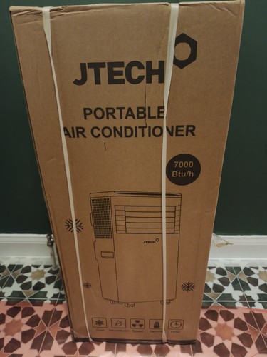 JTECH Aircon Unit 7000BTU Portable Air Conditioner with Remote NEW IN BOX