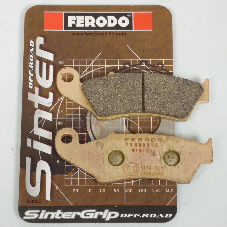 Plaquette de frein Ferodo moto Suzuki 450 Rmx Z endurance et grip