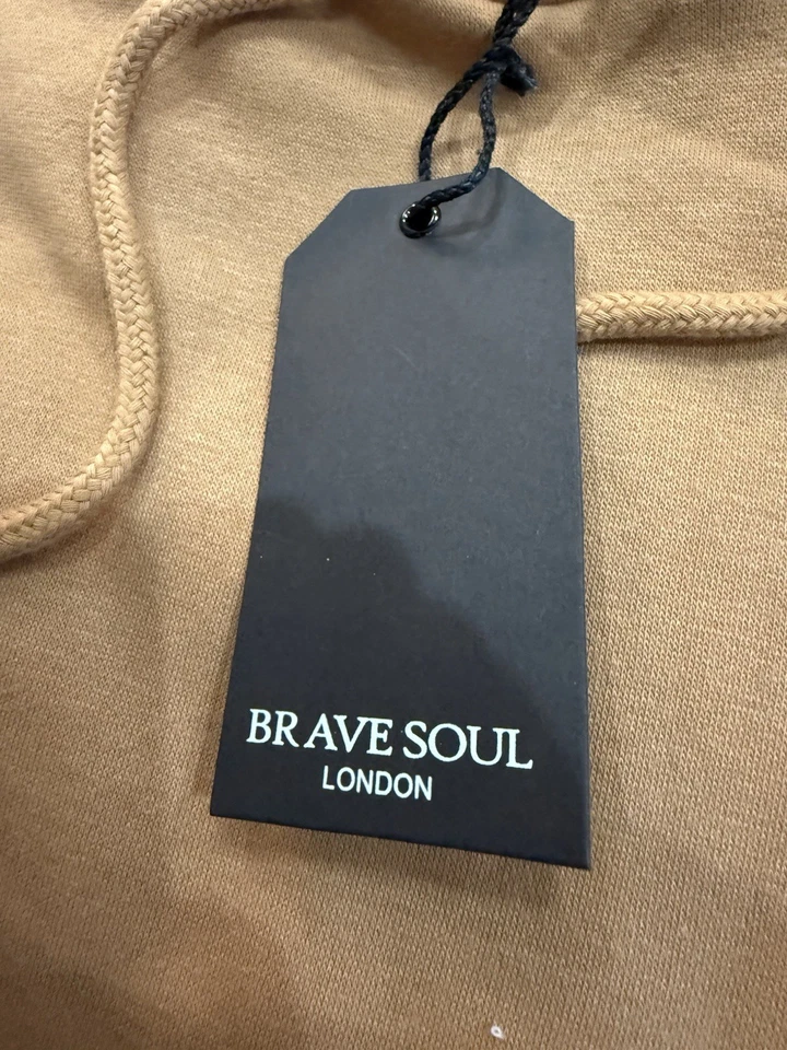 Brave Soul London Sudadera con Capucha Mujer XS Nueva con Etiquetas Foto 2 de 2