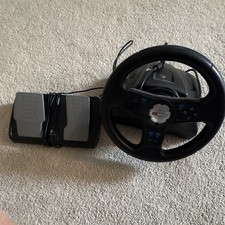 Logitech NASCAR Racing Wheel w/ Pedals for So...