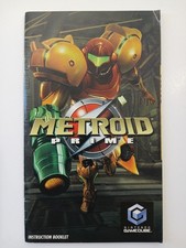Nintendo Gamecube Instruction Booklet Manual Only - Metroid Prime creases 
