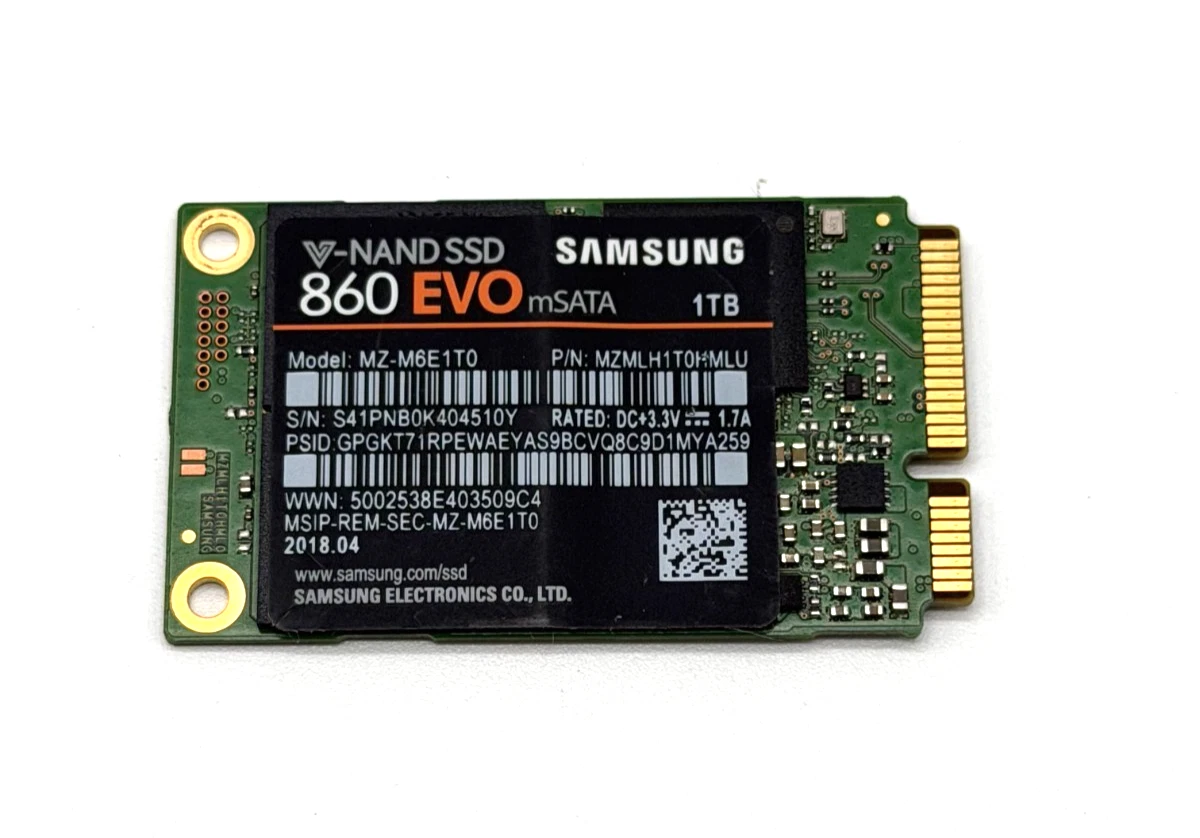 Samsung 1TB mSATA Solid State Drives for sale | eBay