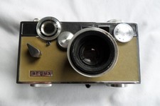 ARGUS 35mm FILM CAMERA WITH F/3.5 50mm COATED CINTAR LENS-Two Tone Body