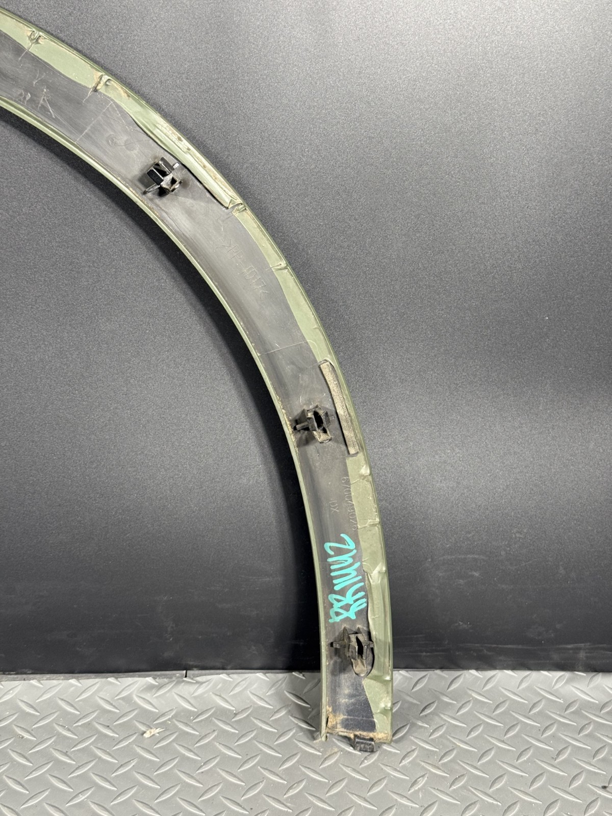 2017 Maserati Levante Rear Right Fender Flare Wheel Arch Trim OEM – Green – Used