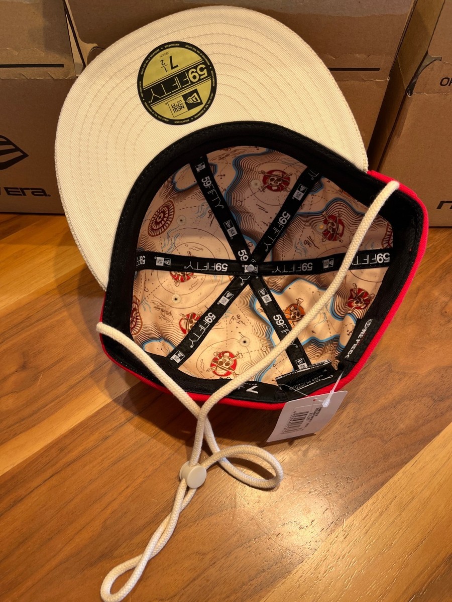 ニューエラ 59FIFTY ワンピースコラボ キャップ 7 7/8 ストロー 59FIFTY One Piece ワンピース Netflix ストロー | ニューエラ