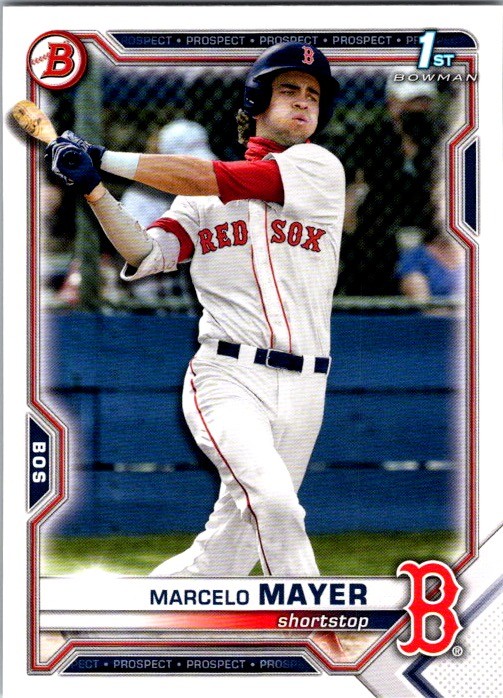2021 Bowman Draft #BD-174 Marcelo Mayer