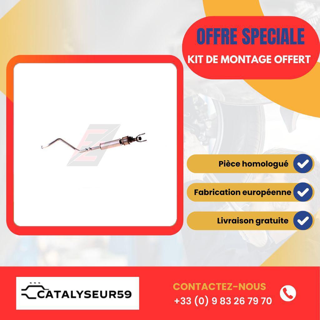 Catalyseur Peugeot 307 2.0i essence résout voyant moteur et ratés RFJ