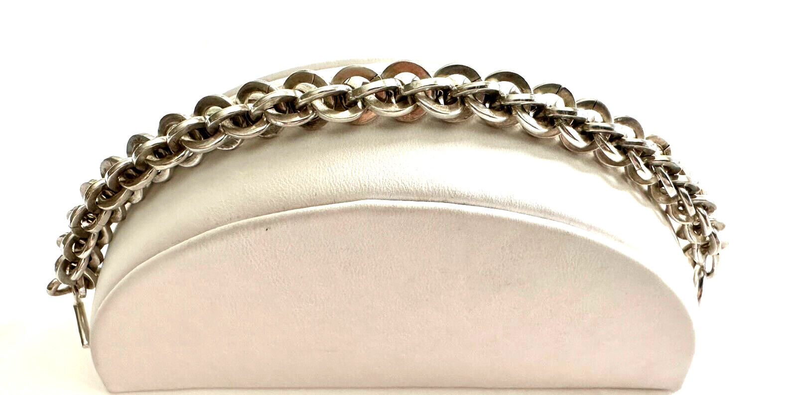 UNIQUE STERLING SILVER SOLID CHAINMAIL 39 GRAM TO… - image 3