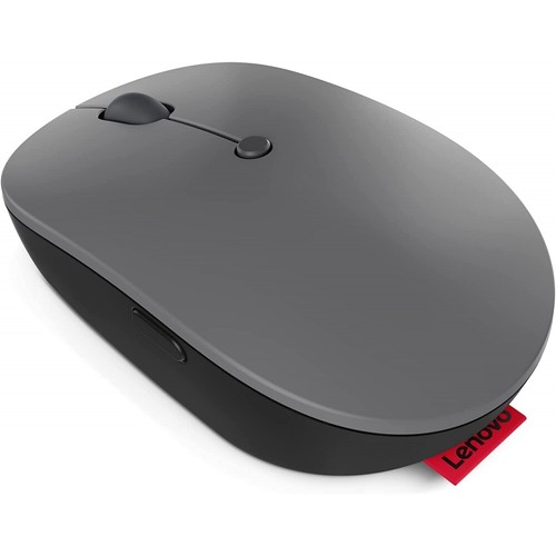 Lenovo Go USB-C Funk Maus sturmgrau kabellos 2,4 G-Empfänger 2400 dpi beidhändig - Bild 5 von 9