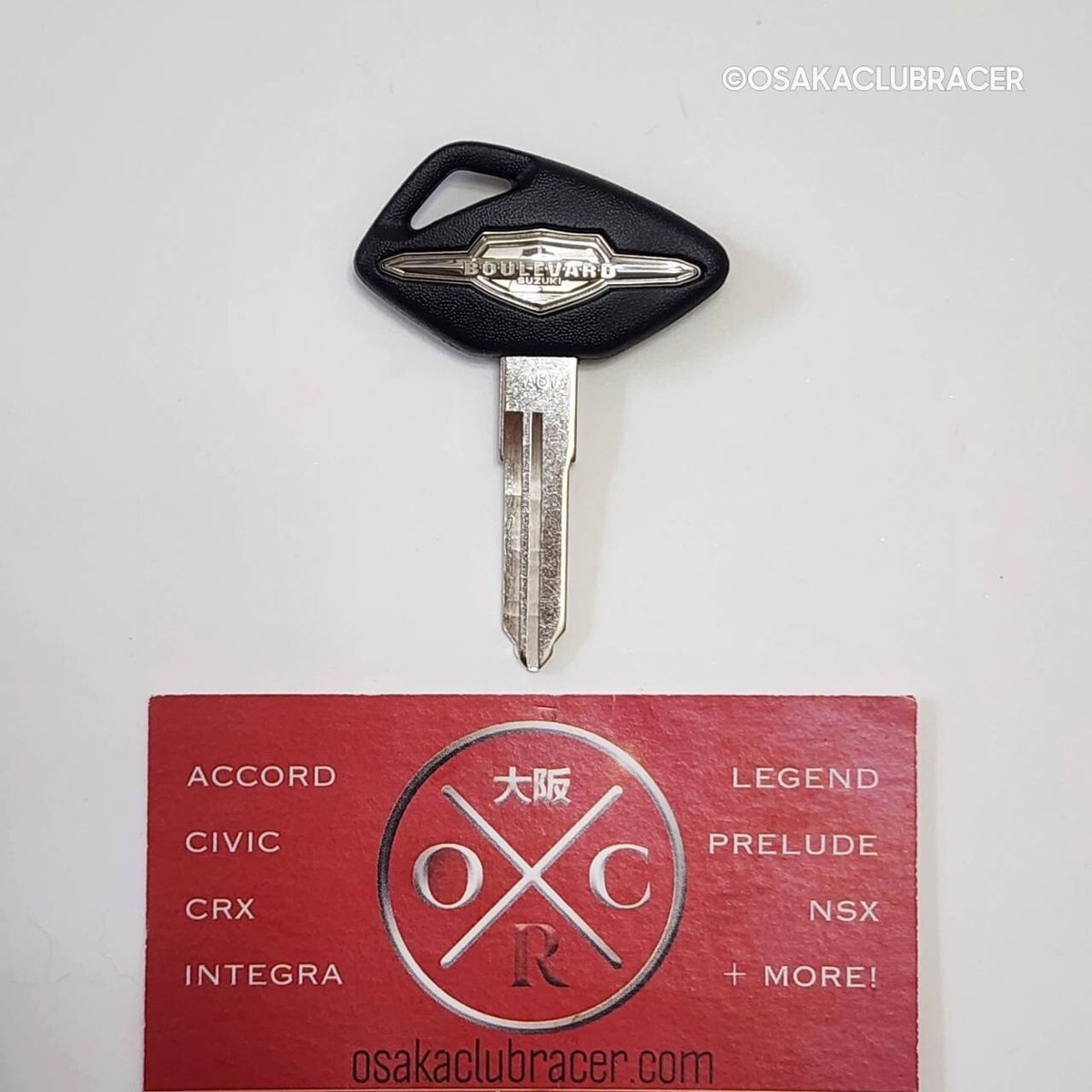 Genuine OEM 05-22 SUZUKI Boulevard Key Blank 37146-10F00 C90 C109