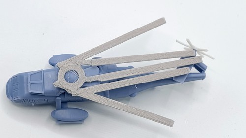 1/96 model Sea King helicopter Folded Rotors  - Picture 10 of 10