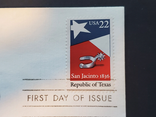 TEXAS Statehood 1845 to 1986 22 cent First Day Cover June 1986 - Picture 4 of 4
