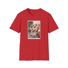 Two Swallows Flying - Unisex Softstyle T-Shirt