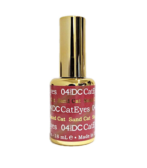 DND DC Cat Eyes Sand Cat 04 LED/UV DND Gel Polish .6oz Effect