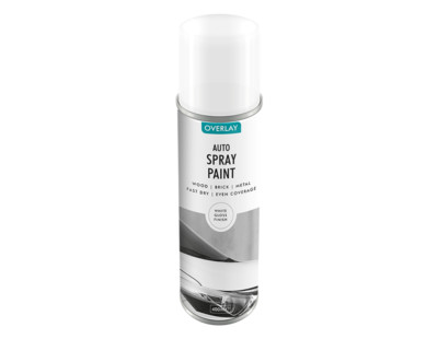 Overlay Auto Sprühlack weiß glänzend 400ml