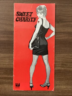 Sweet Charity Shirley MacLaine, John McMartin 1969 Danish Movie Program