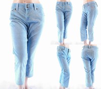 Lei Junior Size 17 Corduroy 5-pocket Casual Pants Skinny Light Blue Solid Chop on sale Lei Junior Size 17 Corduroy 5-pocket Casual Pants Skinny Light Blue Solid Chop on sale