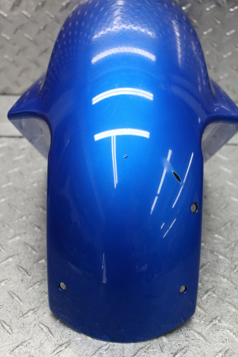 2003 Kawasaki Ninja ZX6R ZX636B BLUE FRONT WHEEL FENDER 35004-0019