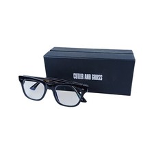 Cutler & Gross 1381 Black Square Opticals Bri...