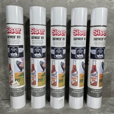 Siser EasyWeed  HTV White Heat Transfer Vinyl for T-Shirts 11.8" X 36" 5 Rolls