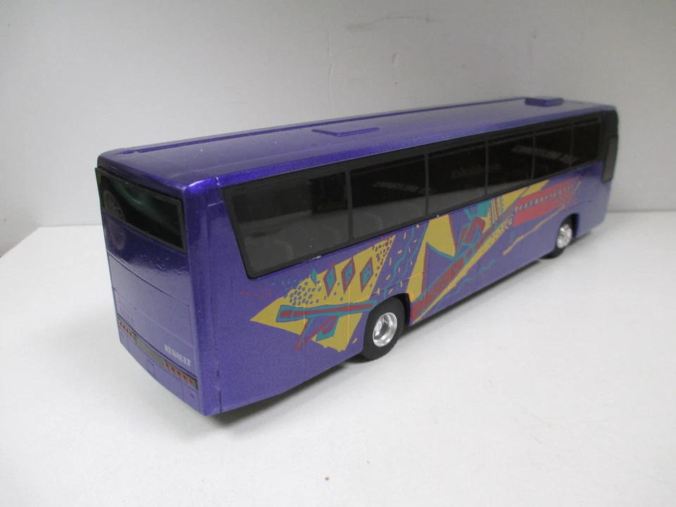 BUS CAR AUTOBUS AUTOCAR RENAULT FR1 ILIADE Violet 1996 ELIGOR LBS au 1/43 - Photo 4/4
