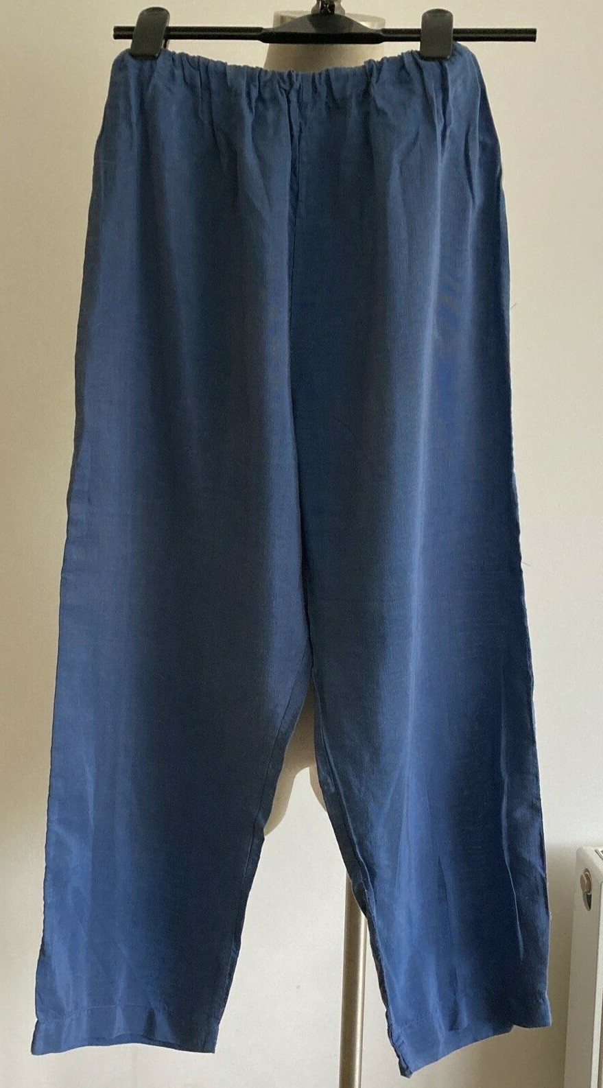  Antique Blue Tunic TopTrousers Set/Theatre Costume, circa 1915, 24" pit to pit 11