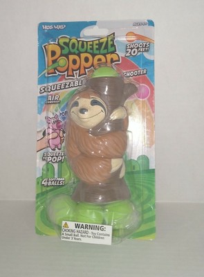 sloth popper toy