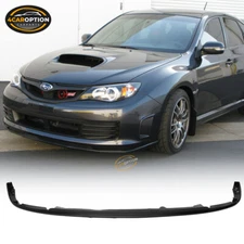 Fits 08-10 Subaru Impreza WRX STI Front Bumper Lip Spoiler Splitter PP