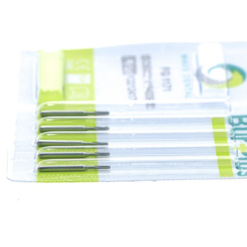 5Pcs Wave Dental Carbide Bur Tapered Fissure Head Truncated Conical Domed FG1171 - Picture 3 of 4
