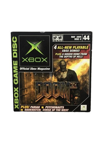 Disque Démo Officiel Xbox – Avril 2005 – Disque 43 – Très Bon état