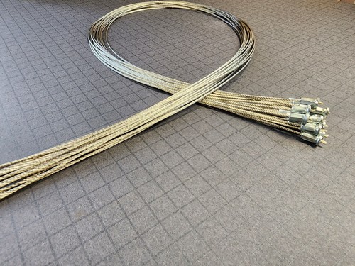 Window Regulator Stainless Steel Cables (Spring Driven Type) 5-FT Length 18 PCs - 第 4/5 張圖片