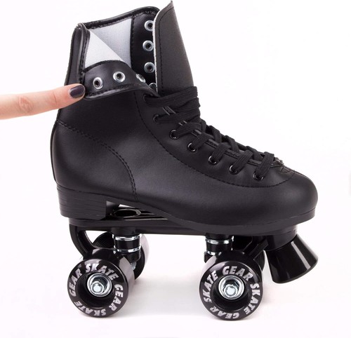 NUEVO HOMBRE MUJER SKATE GEAR PATÍN NEGRO, ROSA, PÚRPURA ENVÍO GRATUITO - Imagen 14 de 27