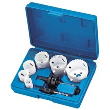 KIT SEGHE A TAZZA ELETTRICISTA IN VALIGETTA 9 PZ PER TRAPANO FERVI 0712/002