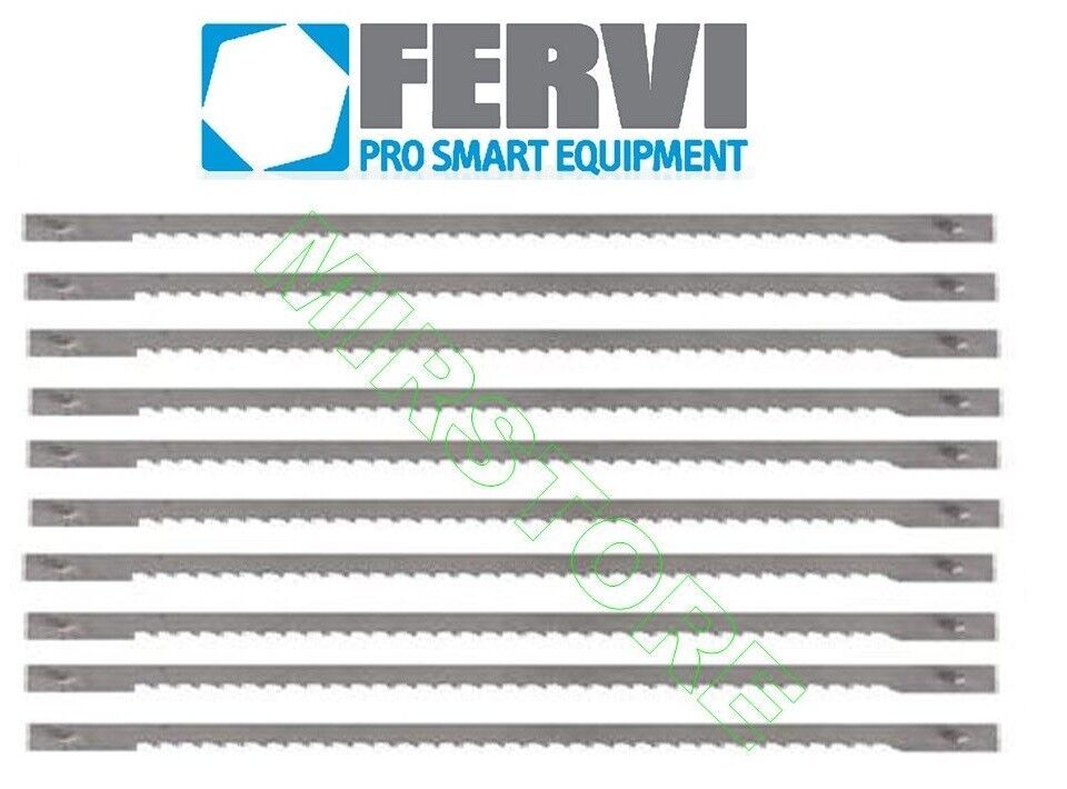 10 Lame per Seghetto da Traforo a Lama Oscillante Fervi, Valex, Nutool, Einhell