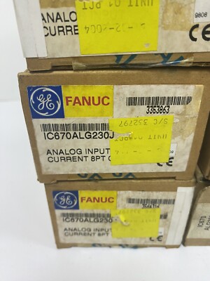 GE Fanuc IC670ALG230J Analog Input Module | eBay